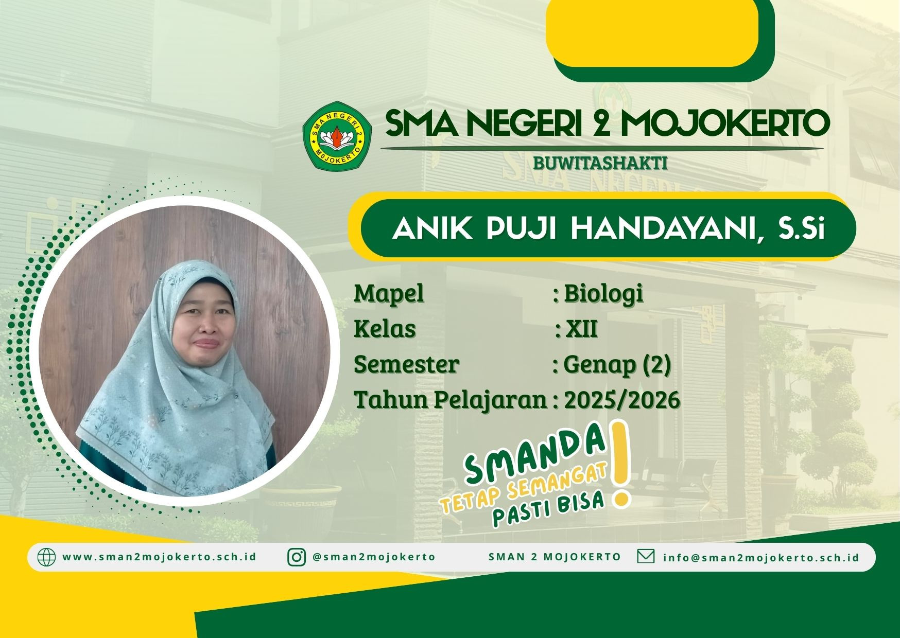 Biologi XII Semester Genap