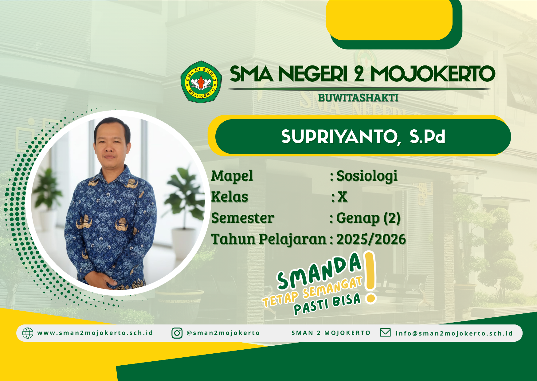 SOSIOLOGI KELAS X SEMESTER 2