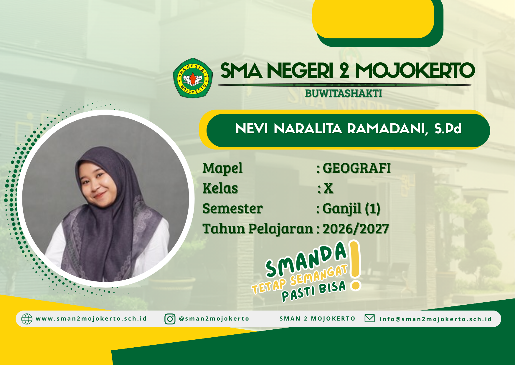 2026/2027 GEOGRAFI KELAS X SEMESTER 1