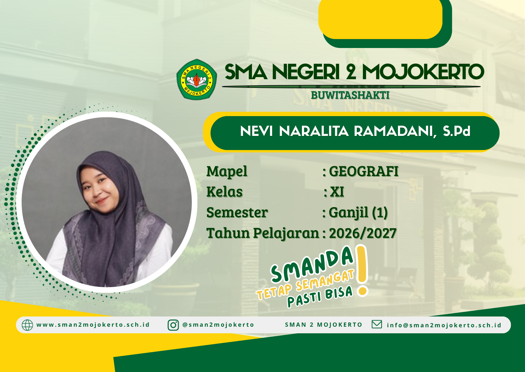 2026/2027 GEOGRAFI KELAS XI SEMESTER 1