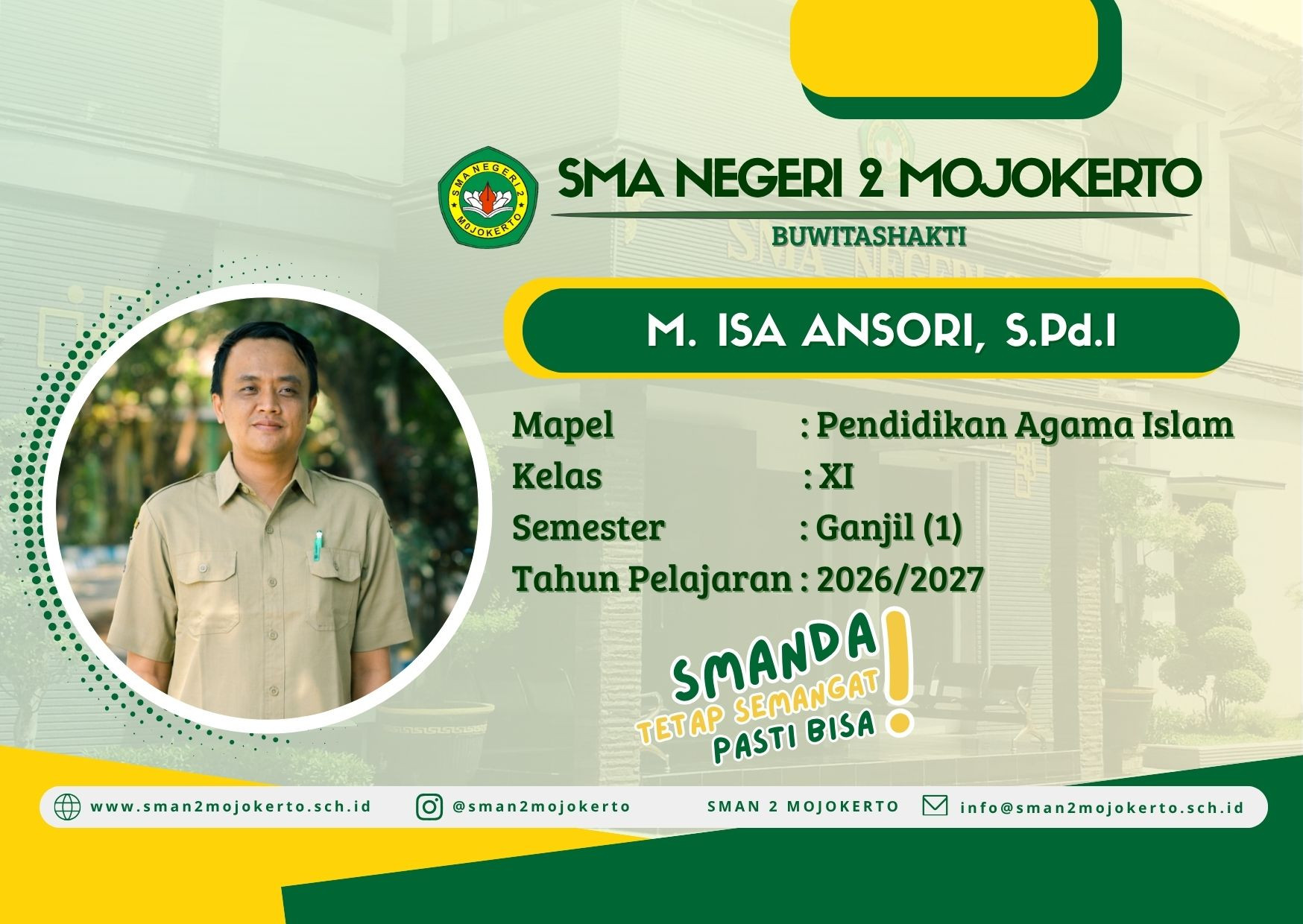 2026/2027 PAI KELAS XI SEMESTER 1