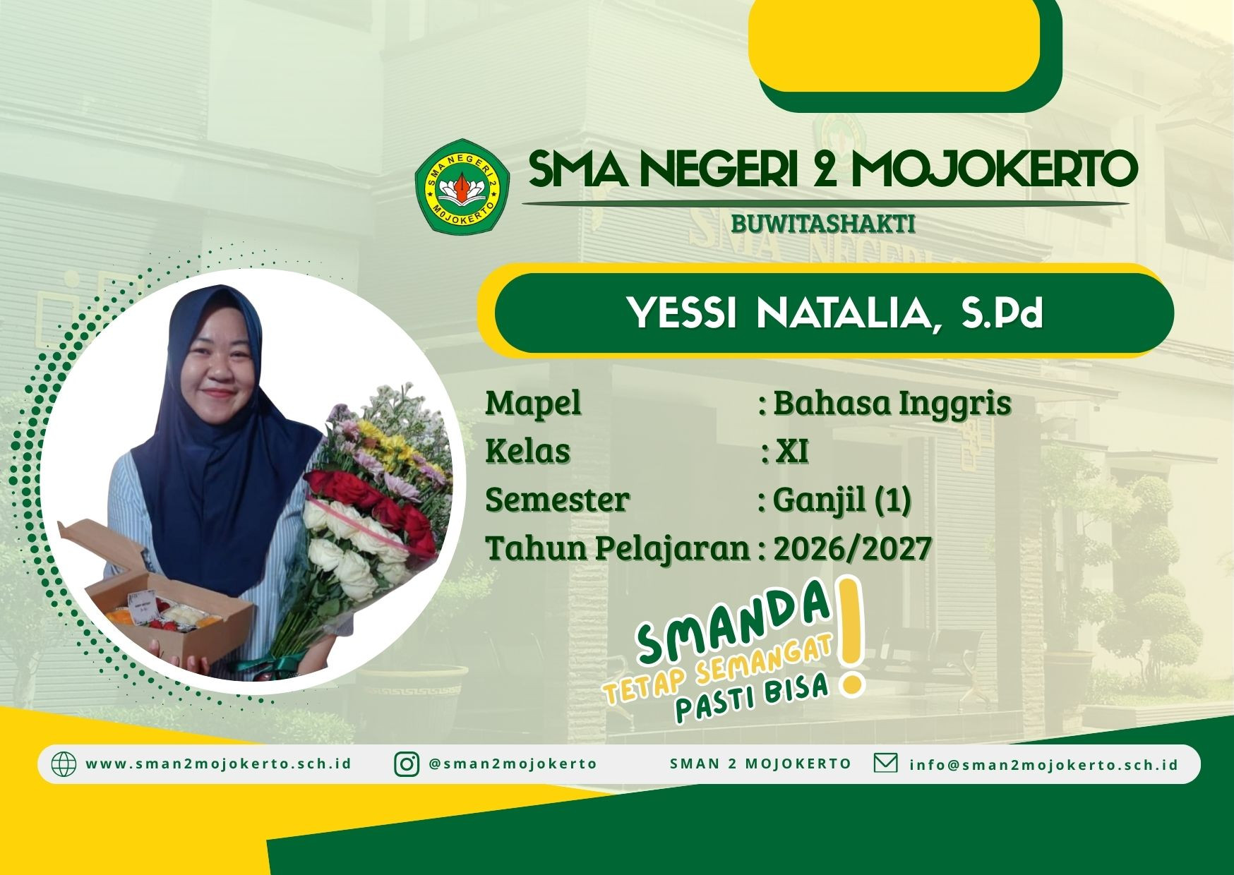 2026/2027 BHS INGGRIS KELAS XI SEMESTER 1