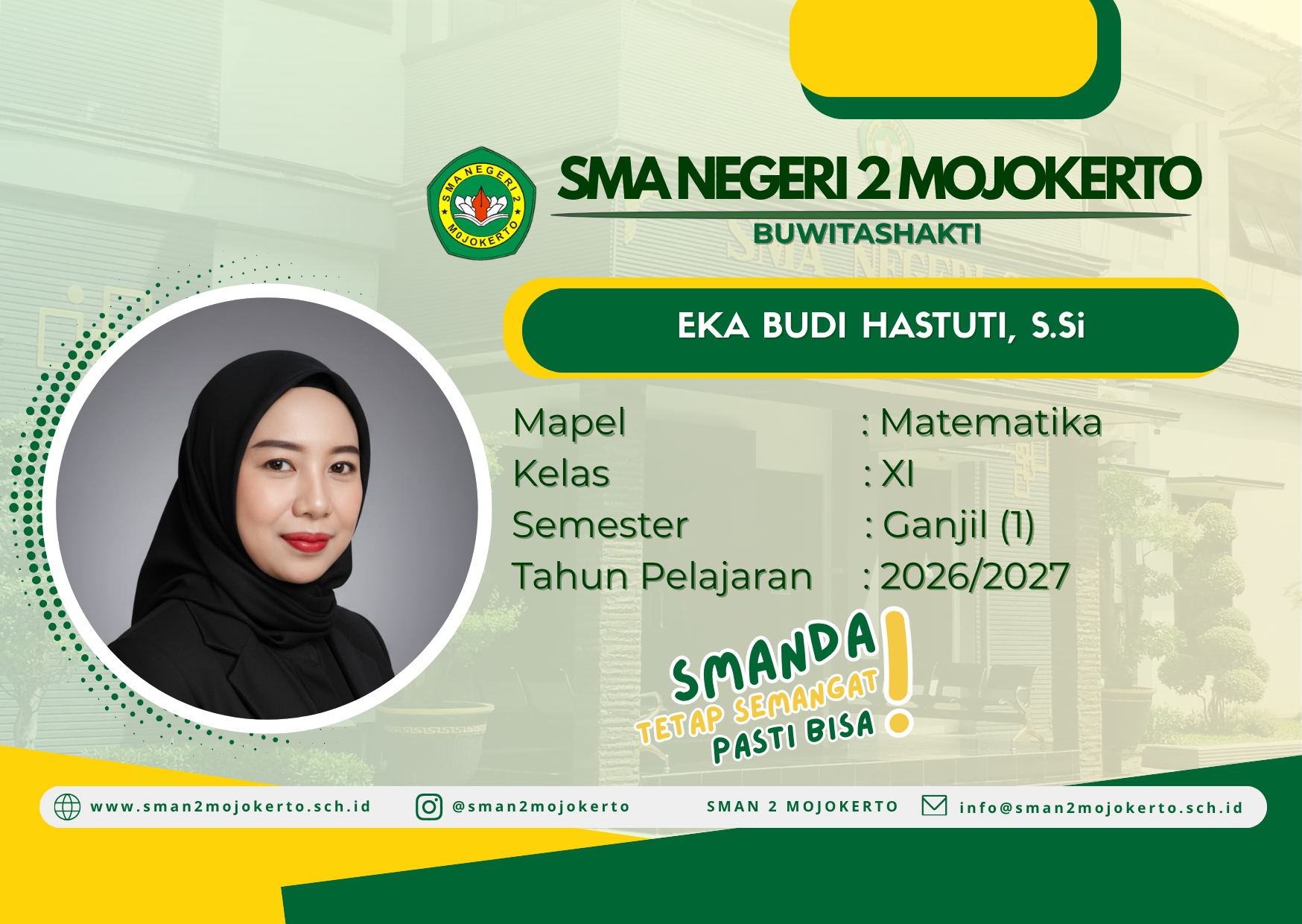 2026/2027 MATEMATIKA XI SEMESTER 1