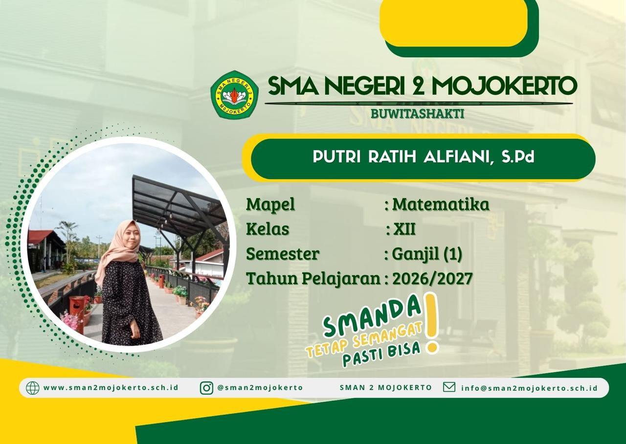 2026/2027 MATEMATIKA KELAS XII SEMESTER 1