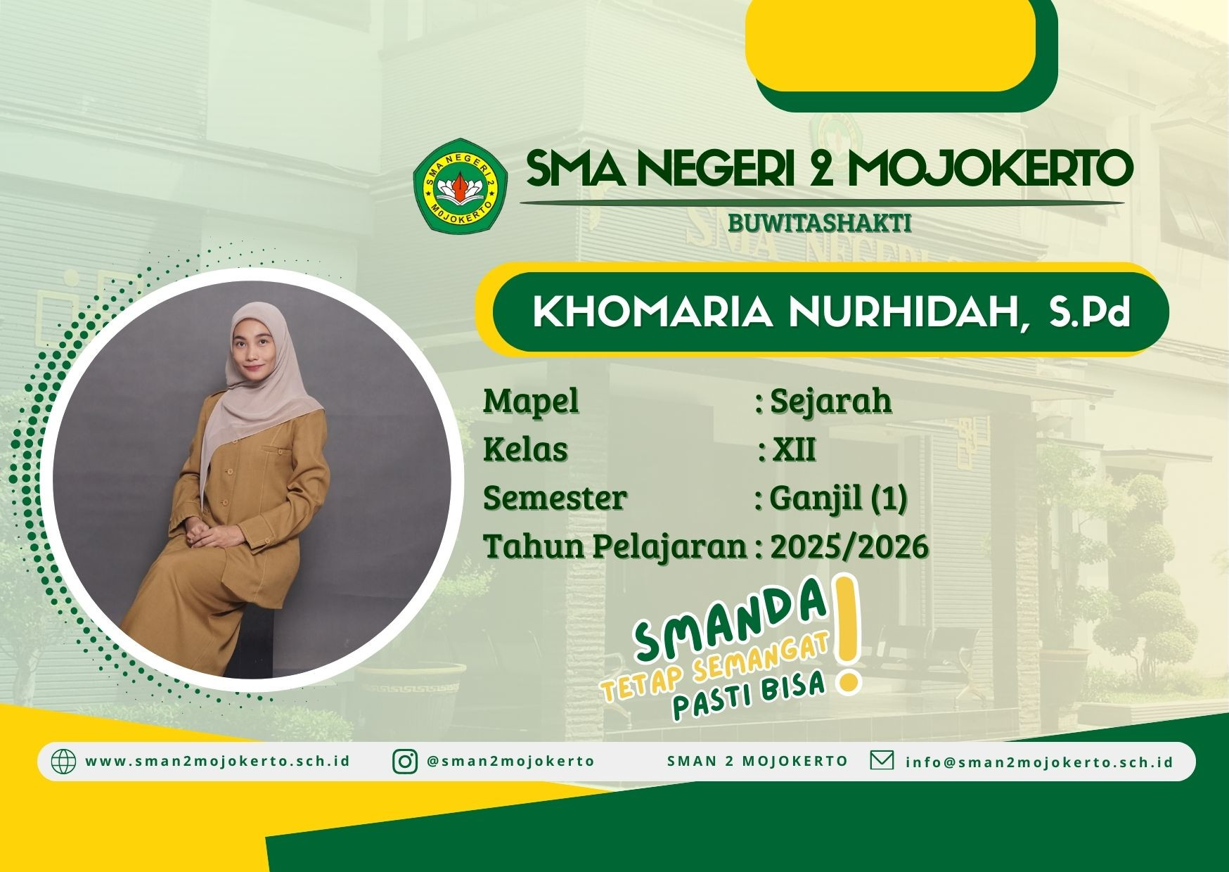2026/2027 SEJARAH SEMESTER GANJIL KELAS XII
