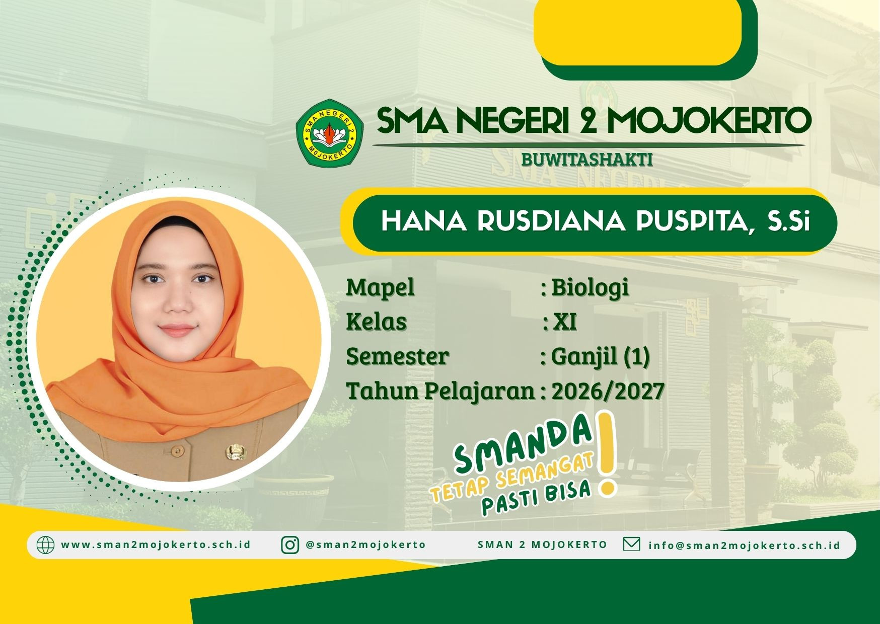 2026/2027 BIOLOGI KELAS XI SEMESTER 1