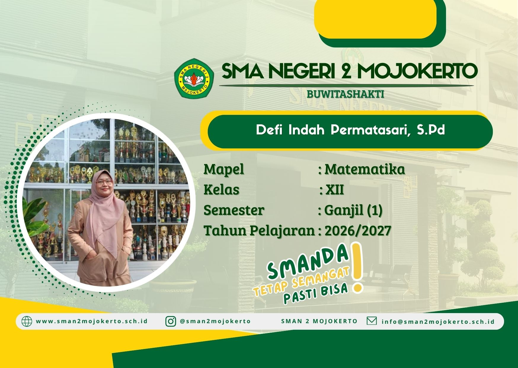 2026/2027 MATEMATIKA KELAS XII SEMESTER 1