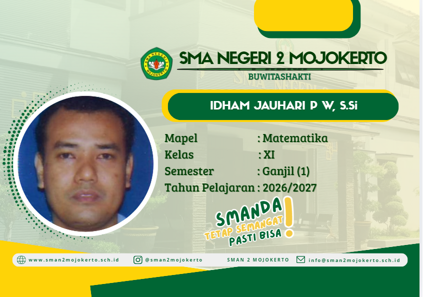 2026/2027 MATEMATIKA KELAS XI SEMESTER 1