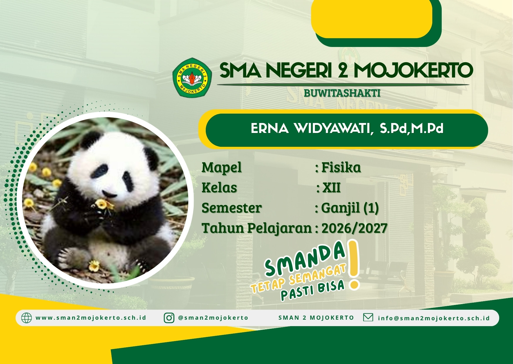 2026/2027 FISIKA KELAS XII SEMESTER 1