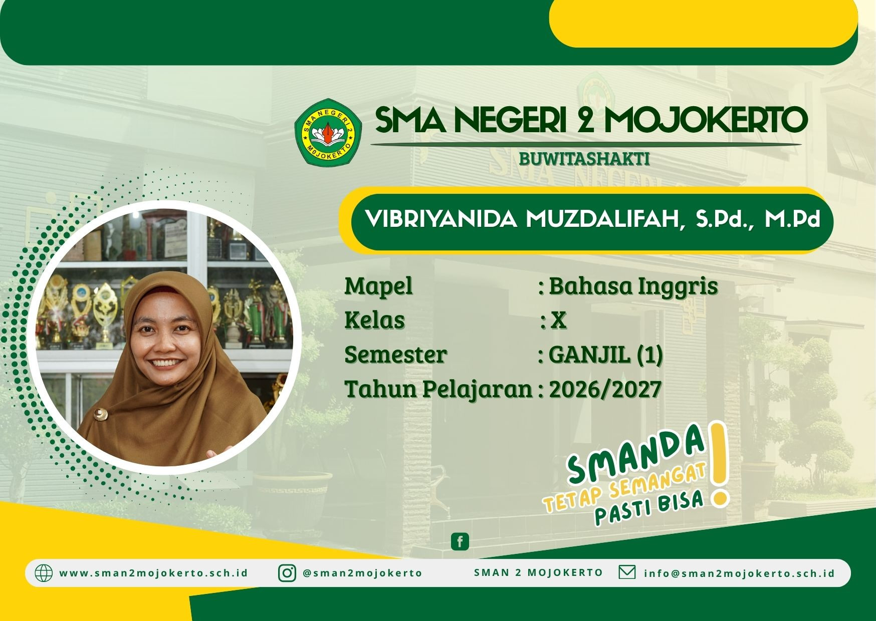 2026/2027 BAHASA INGGRIS KELAS X SEMESTER 1