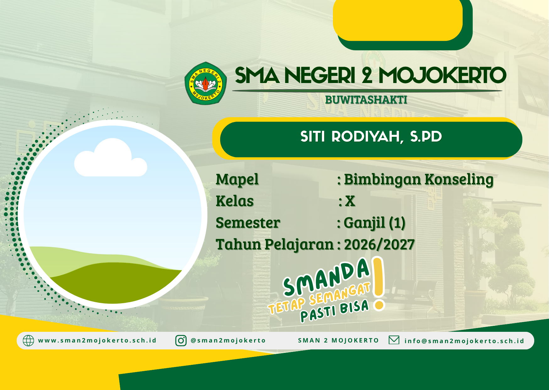2026/2027 BIMBINGAN KONSELING KELAS X SEMESTER 1