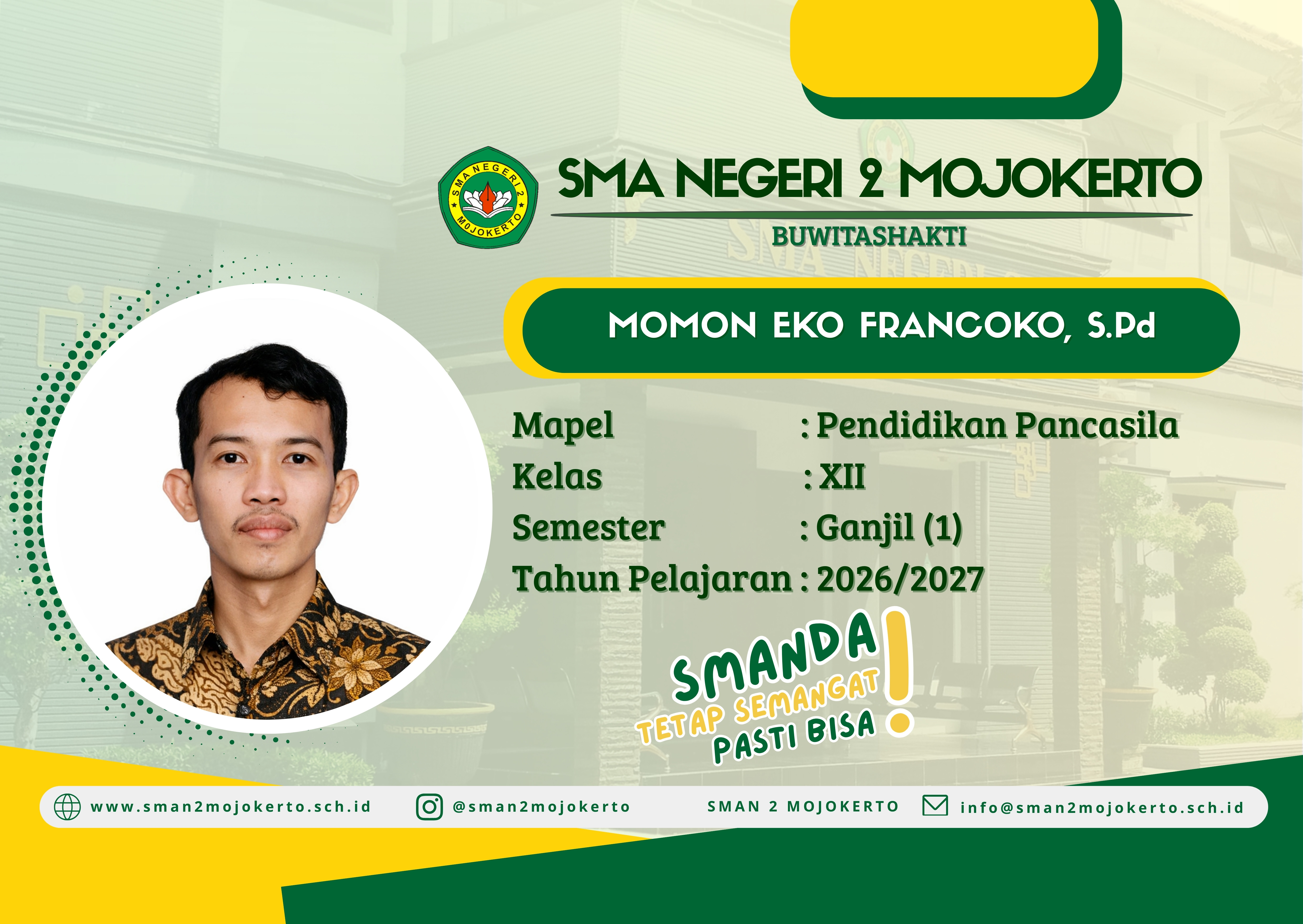 2026/2027 PENDIDIKAN PANCASILA KELAS XII  SEMESTER 1
