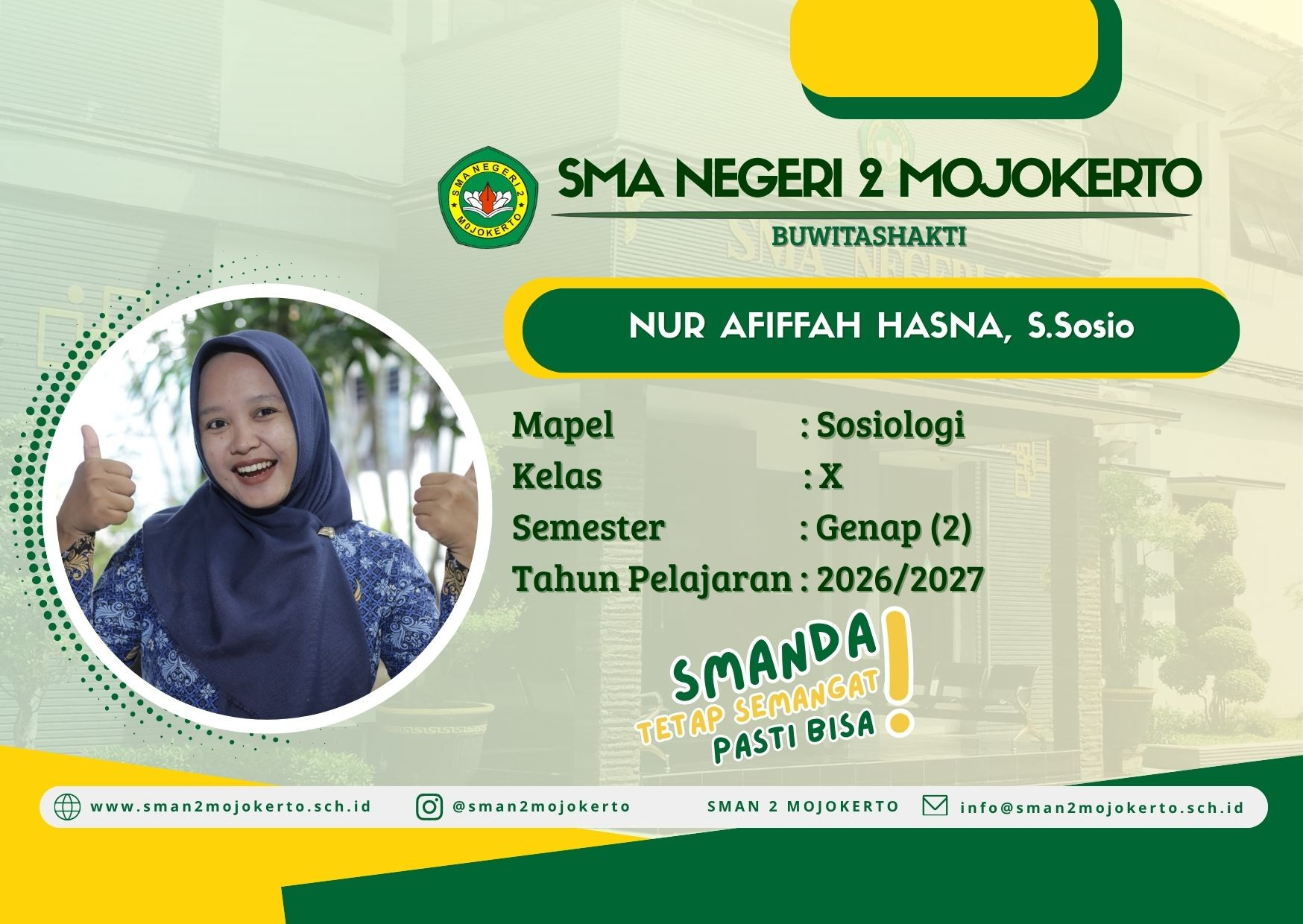 2026/2027 SOSIOLOGI KELAS X SEMESTER 2