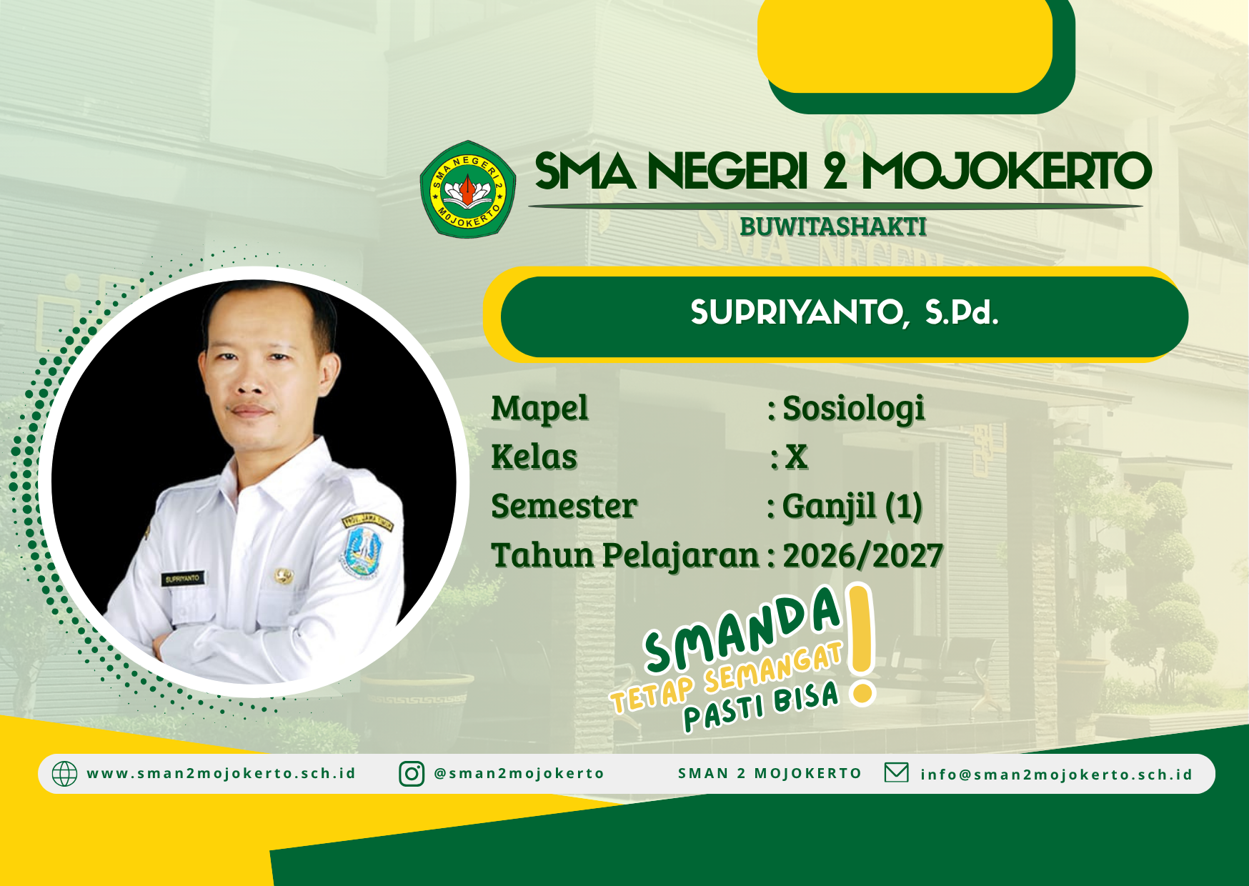 2026/2027 SOSIOLOGI KELAS X SEMESTER 1