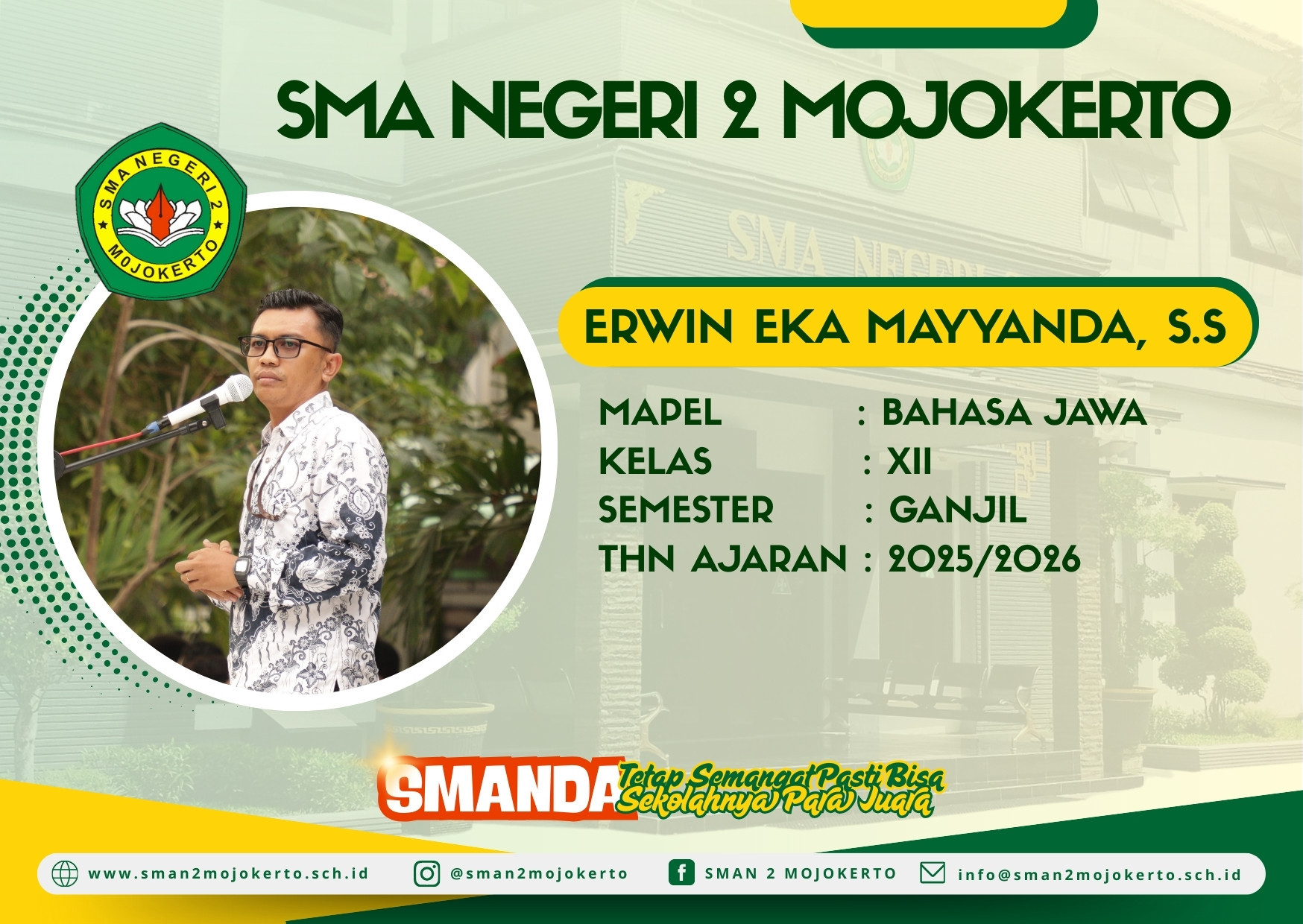 2026/2027 BAHASA JAWA KELAS 12 SEMESTER 1