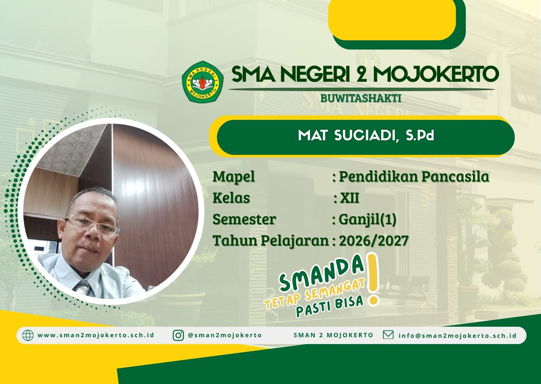 2026/2027 PENDIDIKAN PANCASILA KELAS XII SEMESTER GANJIL