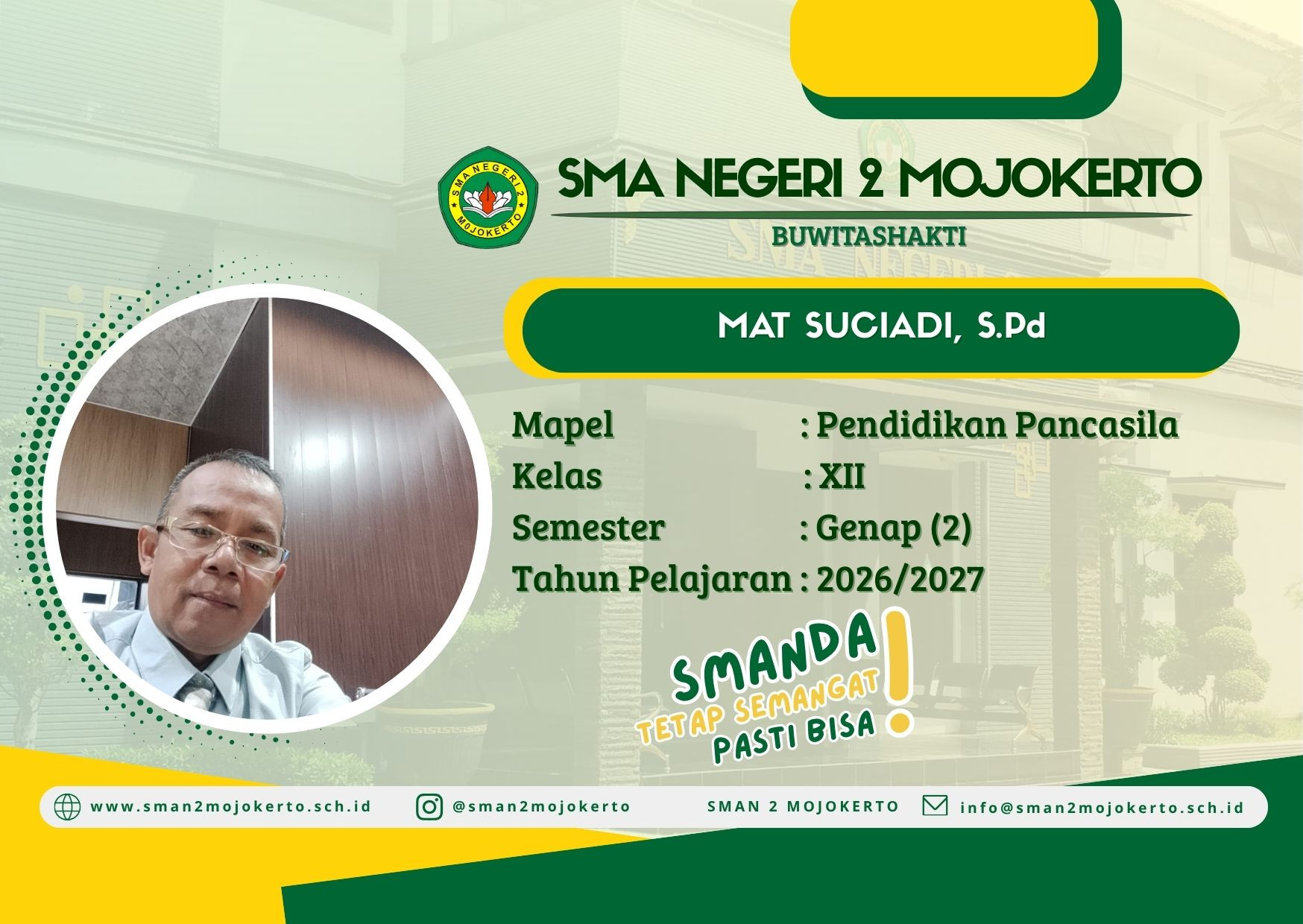 2026/2027 PENDIDIKAN PANCASILA KELAS XII SEMESTER GENAP