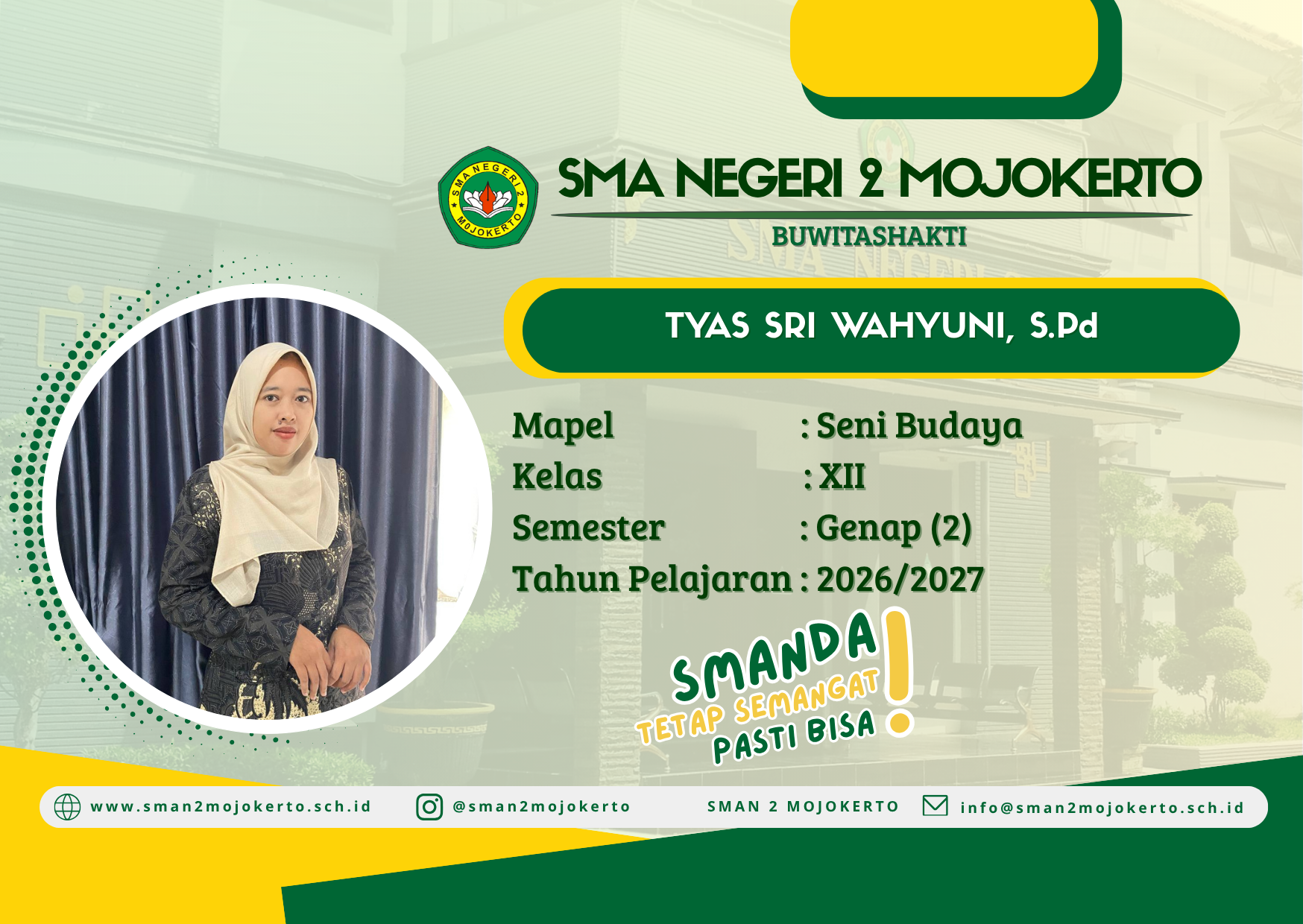 2026/2027 SENI BUDAYA KELAS XII SEMESTER 2