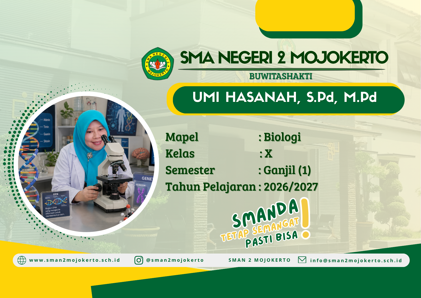 2026/2027 Biologi Semester 1 Kelas X