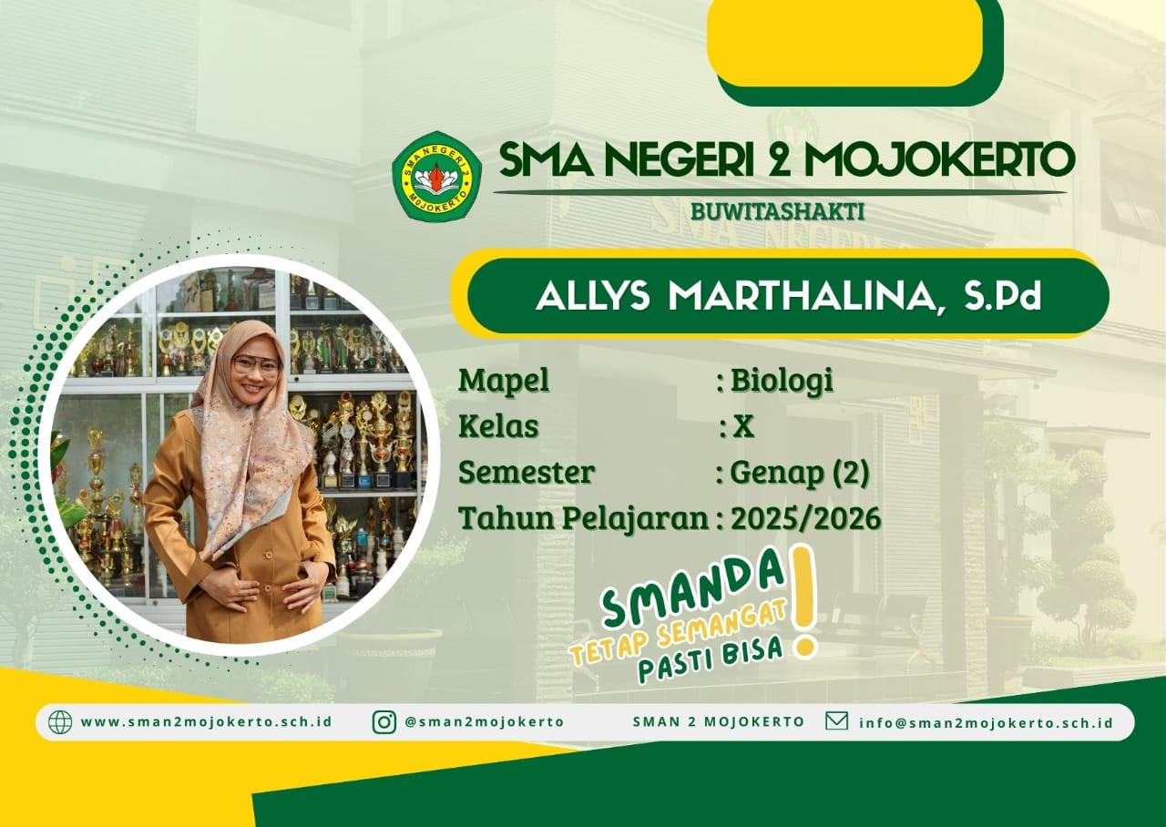 BIOLOGI X SEMESTER GENAP