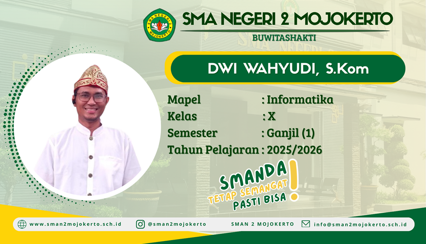 INFORMATIKA KELAS XII SEMESTER 1